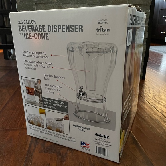 Buddeez - 3.5 Gallon Beverage Dispenser - Picture 2 of 4
